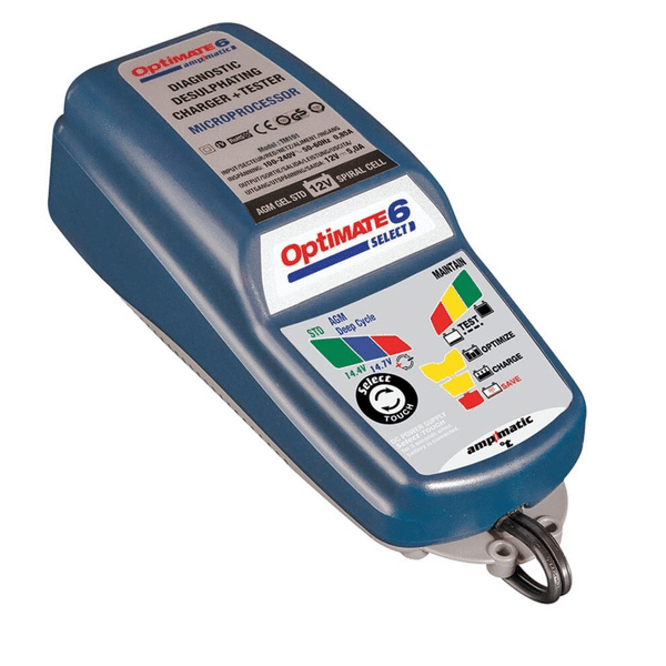 OptiMate 6 Battery Charger - ACM/ Lead